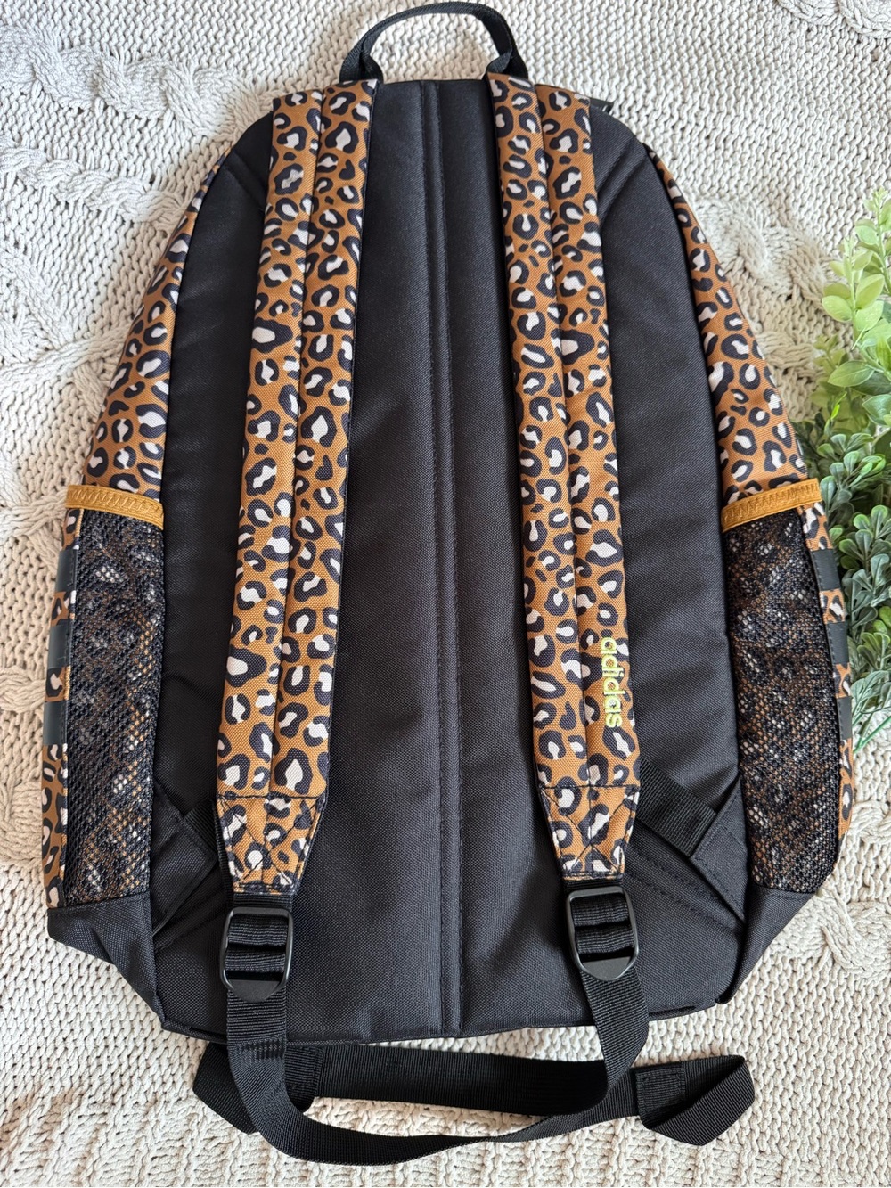 Adidas Leopard Print Backpack - Picture 2 of 4